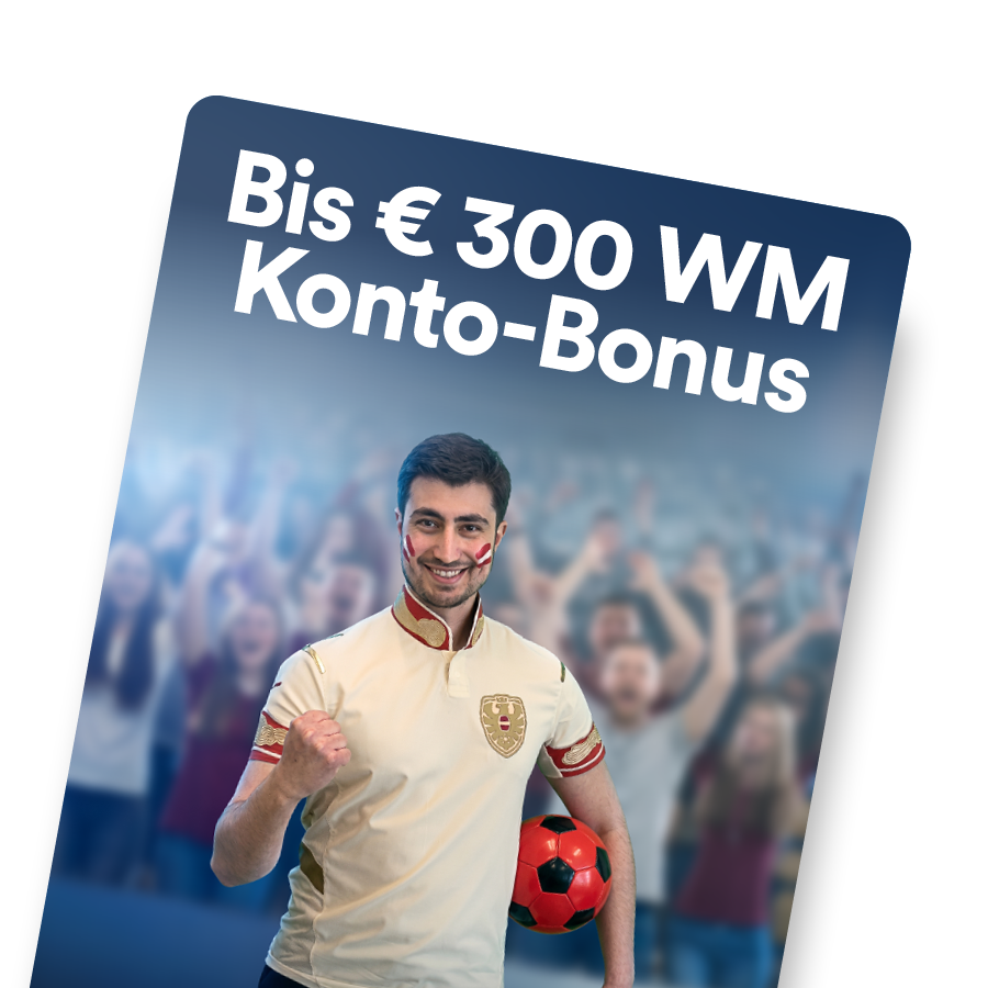 Bis 300 Euro Konto-Bonus