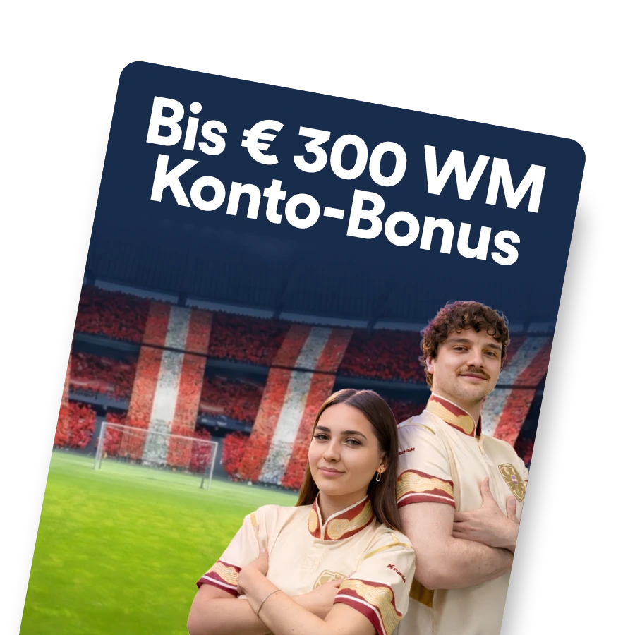 Bis 300 Euro Konto-Bonus