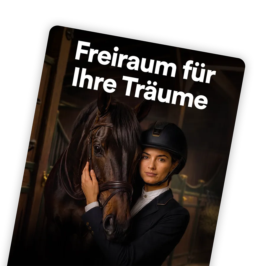 Freiraum für Ihre Träume